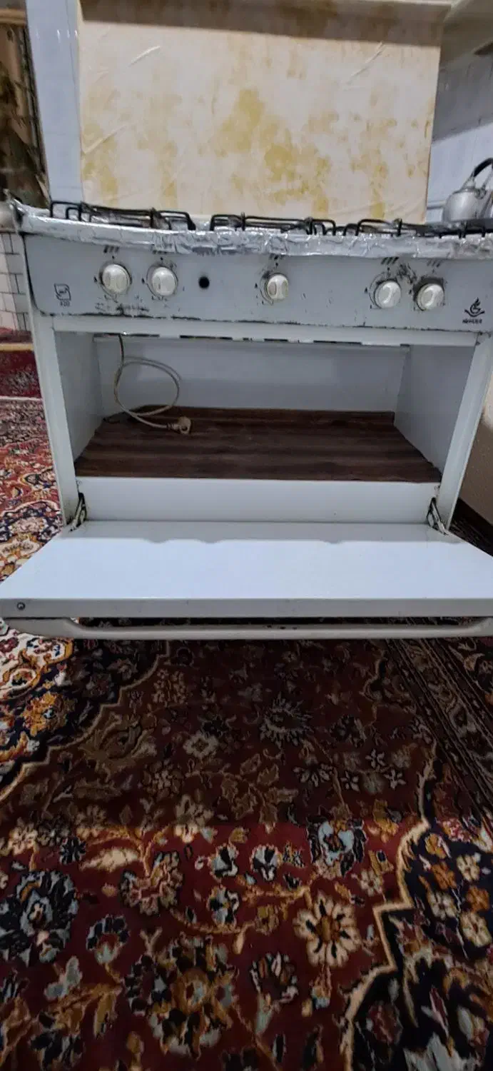 اجاق گاز طرح فر با تر موکول 5 شعله|اجاق گاز و لوازم برقی پخت‌وپز|تربت جام, مطهری|دیوار