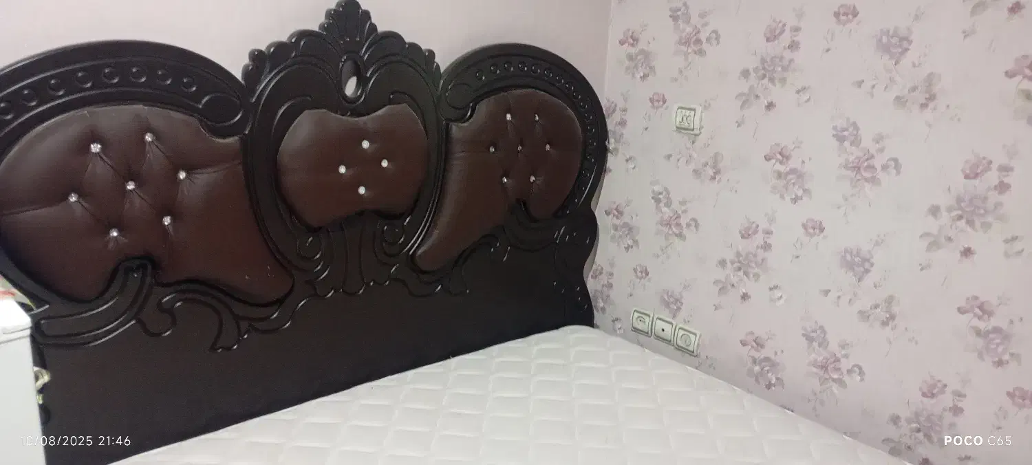 تخت خواب2نفره|تخت و سرویس خواب|دلیجان, |دیوار