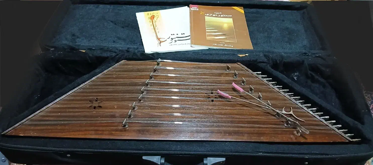 سنتور دسته دوم به قیمت ۵۰۰۰/۰۰۰تومن|سازهای سنتی|باقرشهر, |دیوار