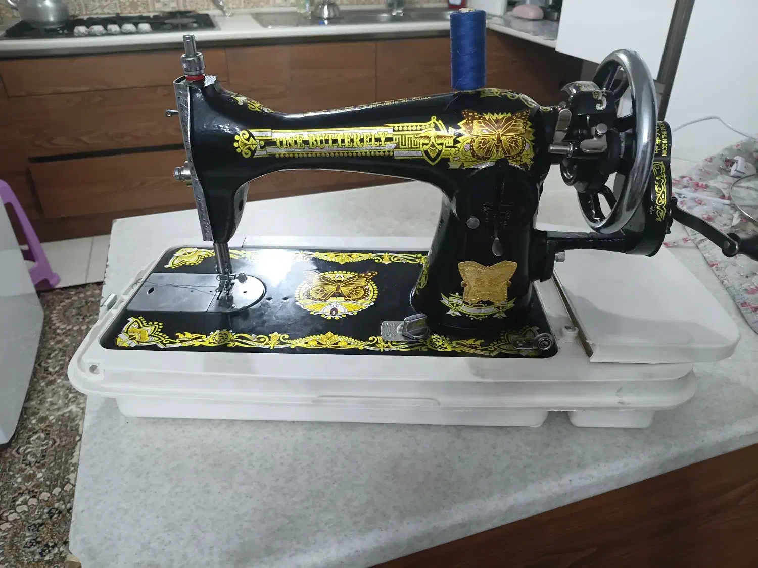 چرخ خیاطی دستی مدل پروانه|چرخ خیاطی و ریسندگی|صدرا-فارس, فاز ۱|دیوار