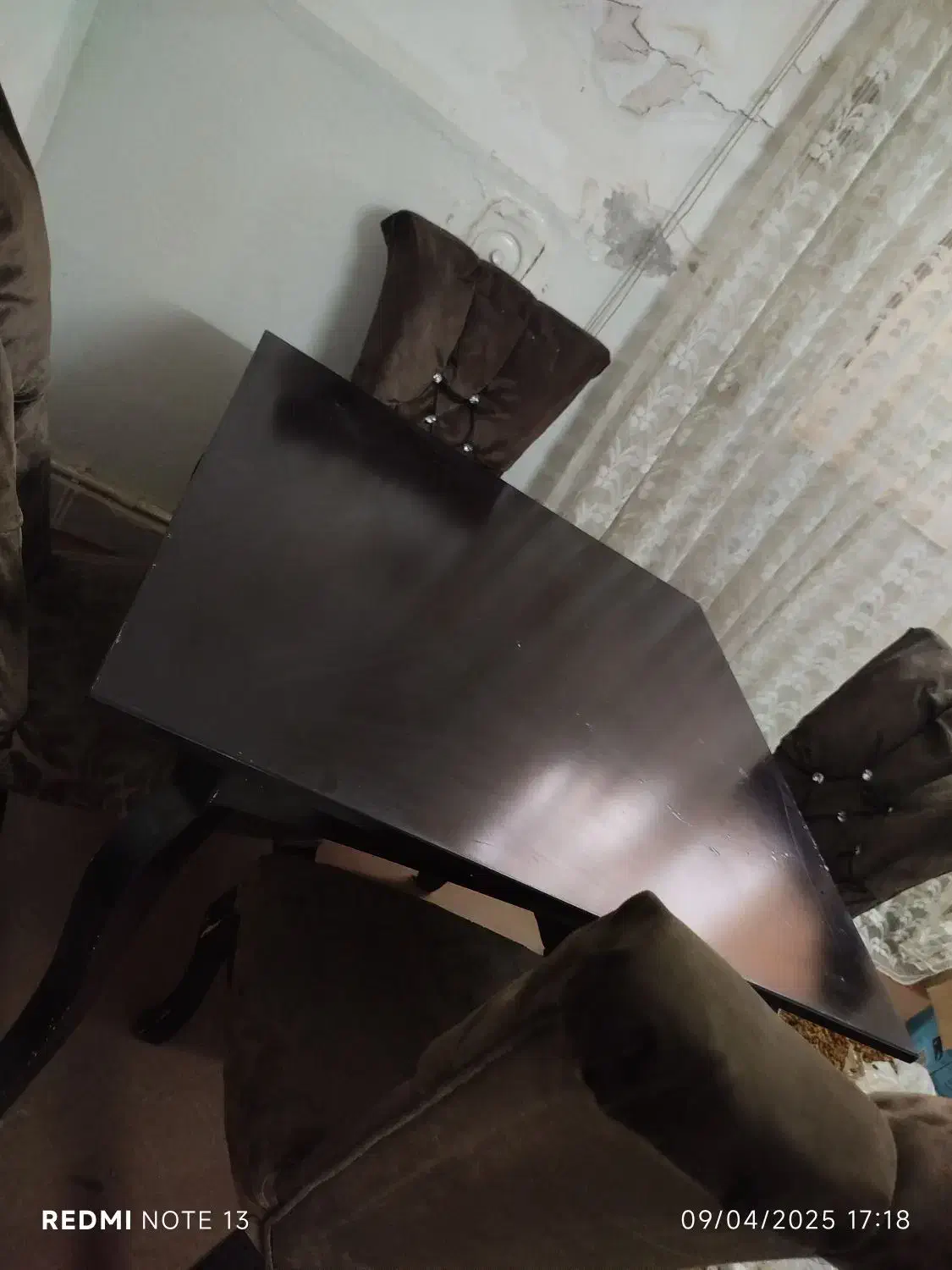 میز نهارخوری درجه یک|میز و صندلی غذاخوری|کاشان, کارگر|دیوار