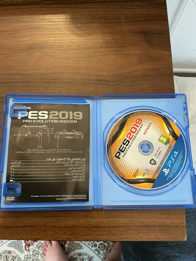 سیدی،دیسک بازی فوتبال پی اس ۲۰۱۹ برای ps4|کنسول، بازی ویدئویی و آنلاین|رامسر, |دیوار