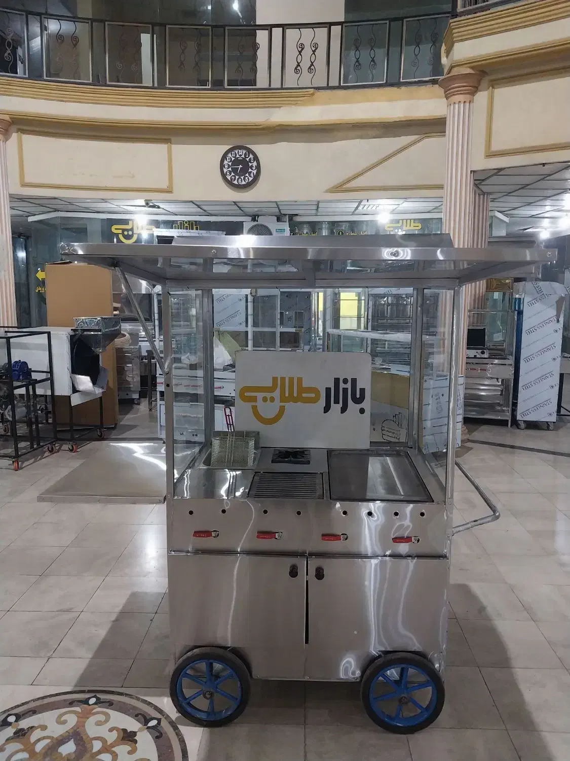 دستگاه تخمه پزی۱۰شورکن فر ساندویچ جوجه گردان صنعتی|کافیشاپ و رستوران|کرمانشاه, |دیوار