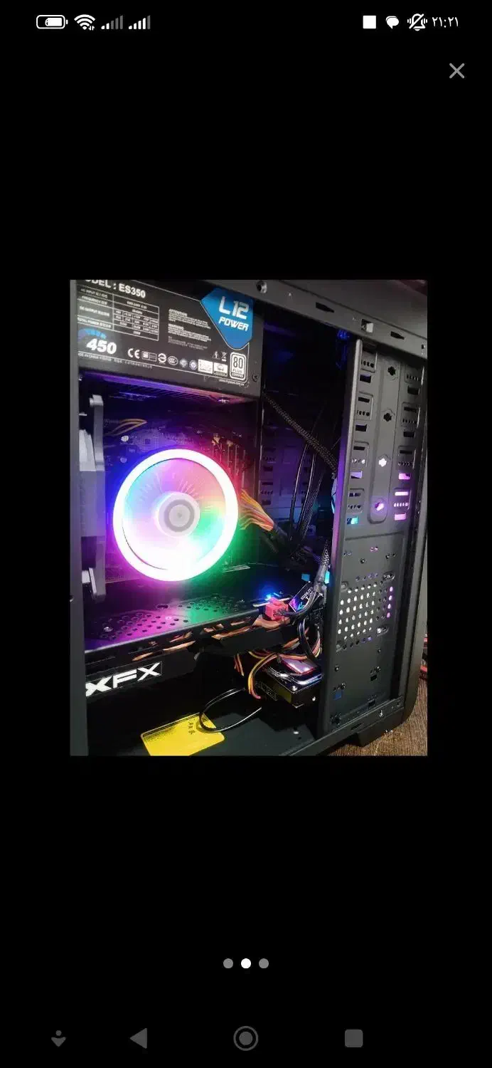 کیس گیمینگ core i7|رایانه رومیزی|تهران, باغ خزانه|دیوار