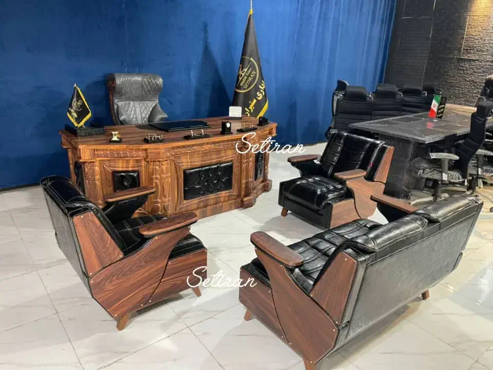 مبلمان اداری aza|دفتر کار|قم, انسجام|دیوار