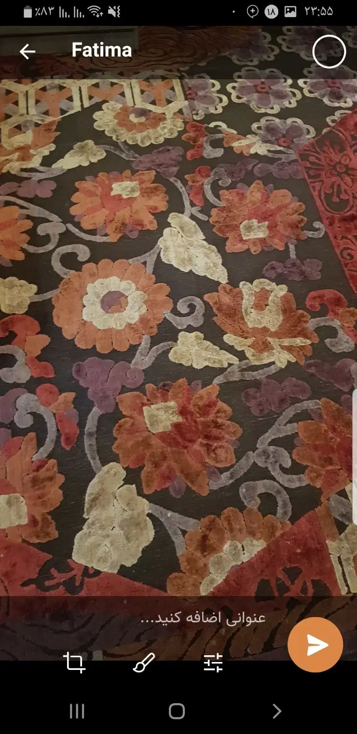 انواع فرشهای فانتزی مدرن شنل وکلاسیک|فرش|کرج, عظیمیه|دیوار