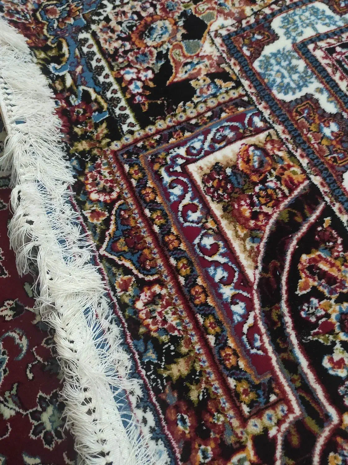 فرش جهیزیه ۶ متری فیروزه ای کاملا نو|فرش|شیراز, دکتر حسابی|دیوار