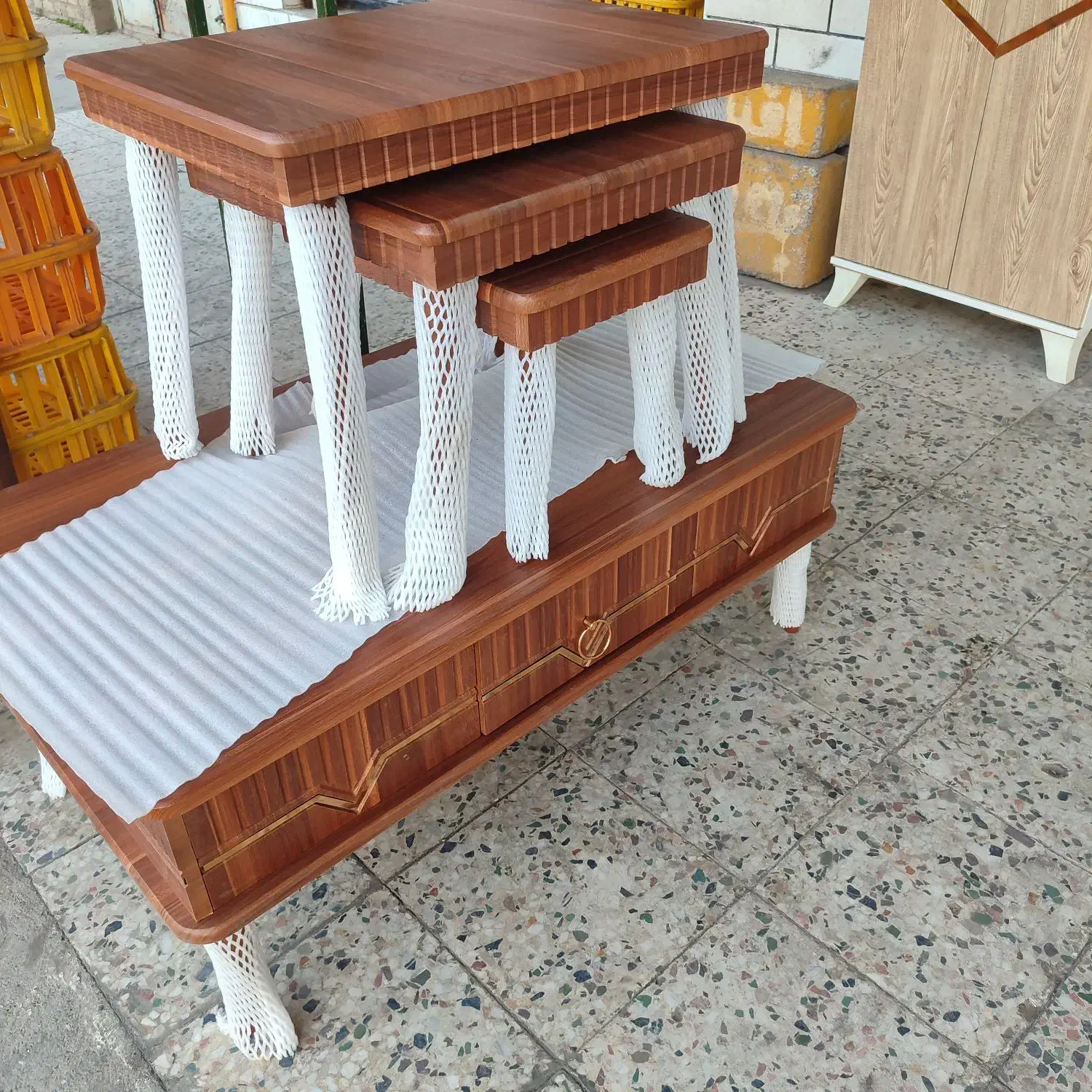 میز جلو مبلی و (عسلی)|مبلمان خانگی و میز عسلی|اندیمشک, |دیوار