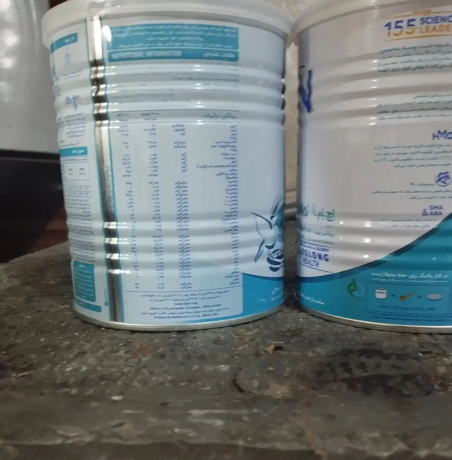 قوطی خالی شیرخشک|ظروف نگهدارنده، پلاستیکی، یکبارمصرف|دورود, |دیوار