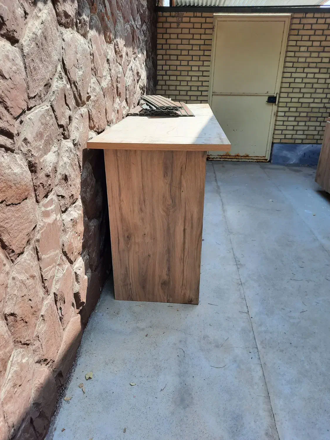 کمد چوبی وتخت خواب وصندلی گل میزو کمدکشابی|جاکفشی، کمد، دراور|امیدیه, |دیوار