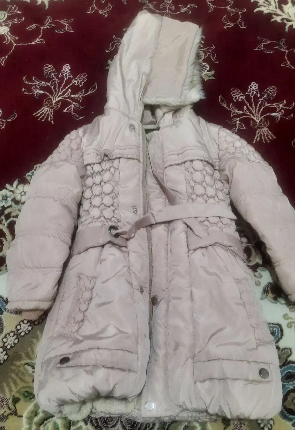 کاپشن دخترانه و پافر در حد نو|کفش و لباس بچه|بروجرد, |دیوار