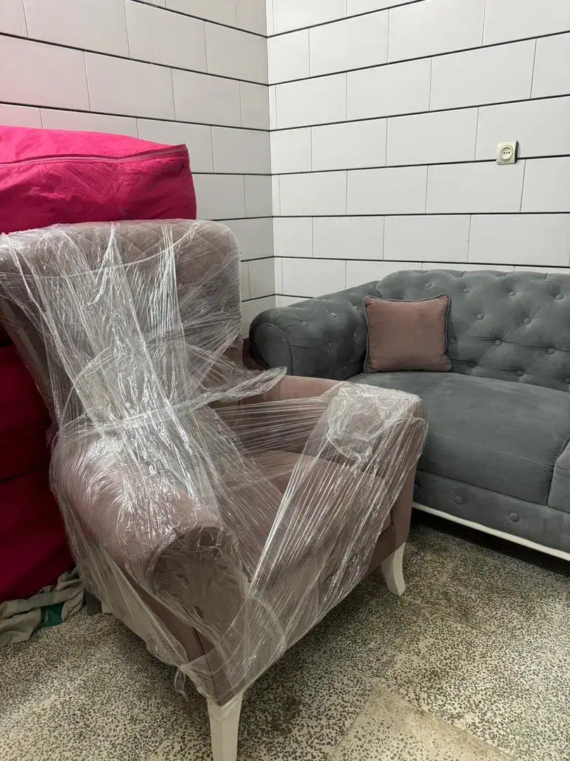 مبل هشت نفره نو مناسب جهیزیه|مبلمان خانگی و میز عسلی|خرم‌آباد, |دیوار