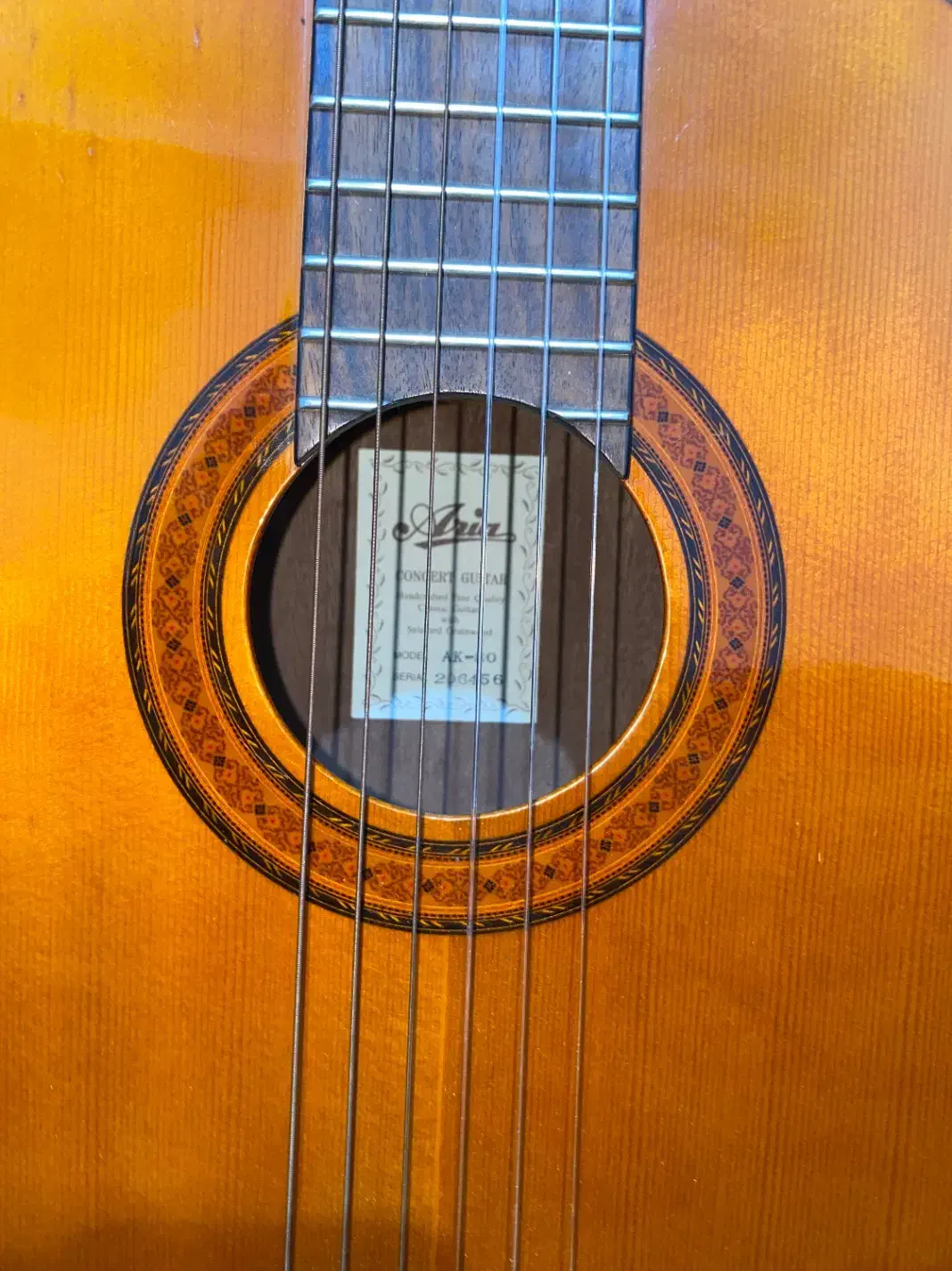 گیتار کلاسیک اصل ژاپن ak80 آریا ariaبه همراه کیس|گیتار، بیس، امپلیفایر|تهران, چیذر|دیوار