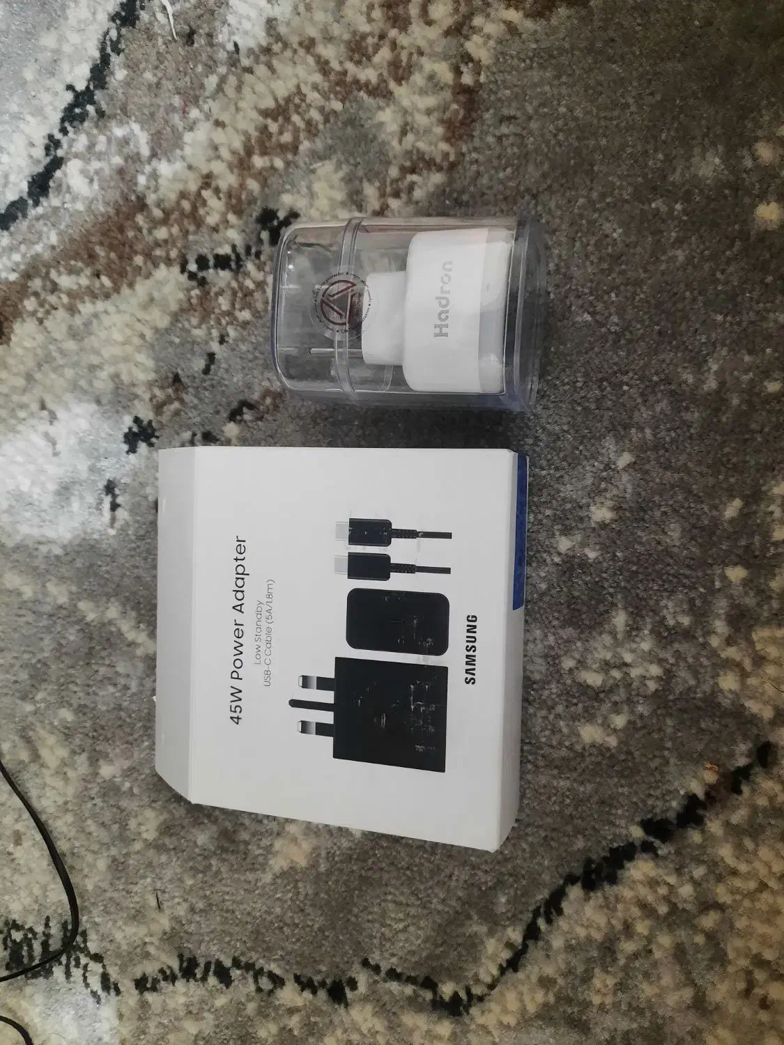 شارژر45وات سامسونگ اصلی|لوازم جانبی موبایل و تبلت|مرودشت, ثبت احوال|دیوار