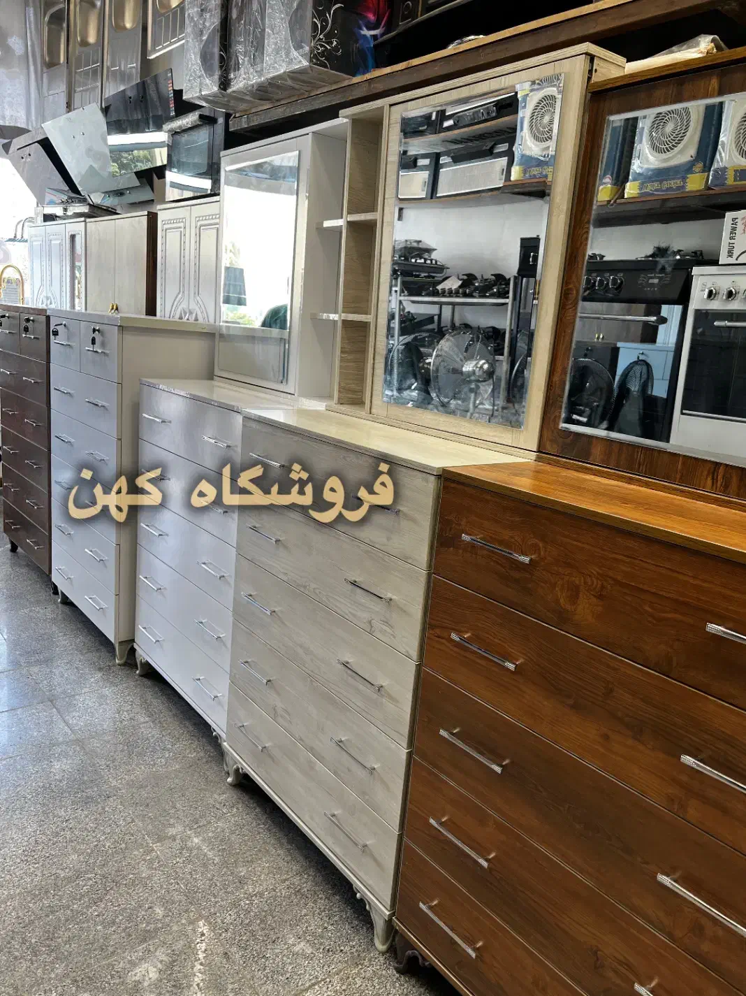 دراور ملامینه کمد لباس ملامین رنگبندی کد 207|جاکفشی، کمد، دراور|تهران, جیحون|دیوار