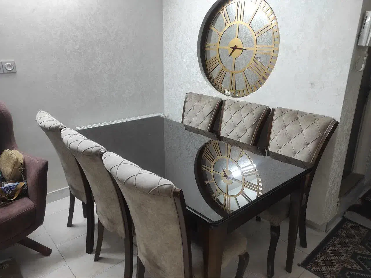 میز غذا خوری|میز و صندلی غذاخوری|تهران, خزانه|دیوار