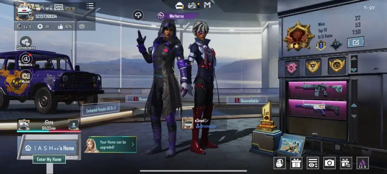 اکانت پابجی|کنسول، بازی ویدئویی و آنلاین|تهران, بلوار کشاورز|دیوار