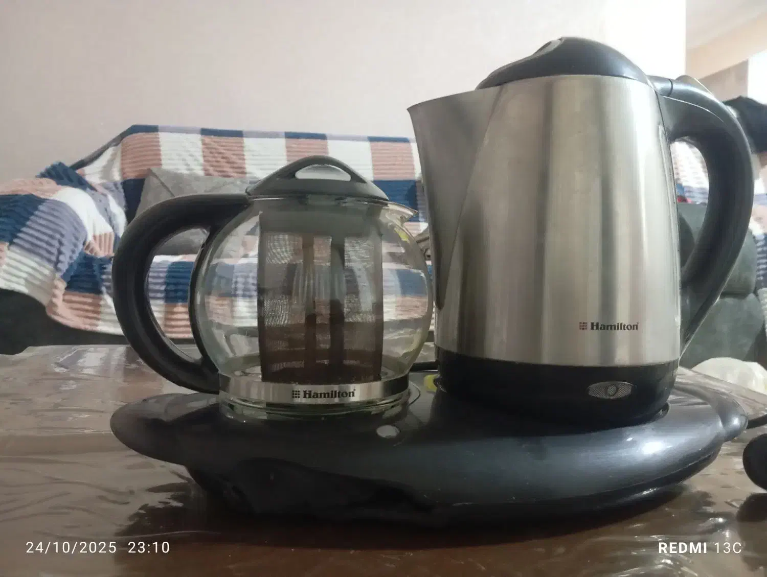 چای ساز و جلد فلاکس ژاپنی|سماور، چایساز، قهوهساز|شیراز, سعدیه جنوبی|دیوار