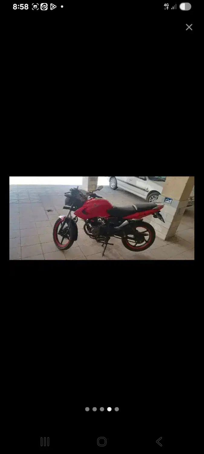 فروش فوری موتور پالس ug4 درحد درحد|موتورسیکلت|شاهرود, |دیوار