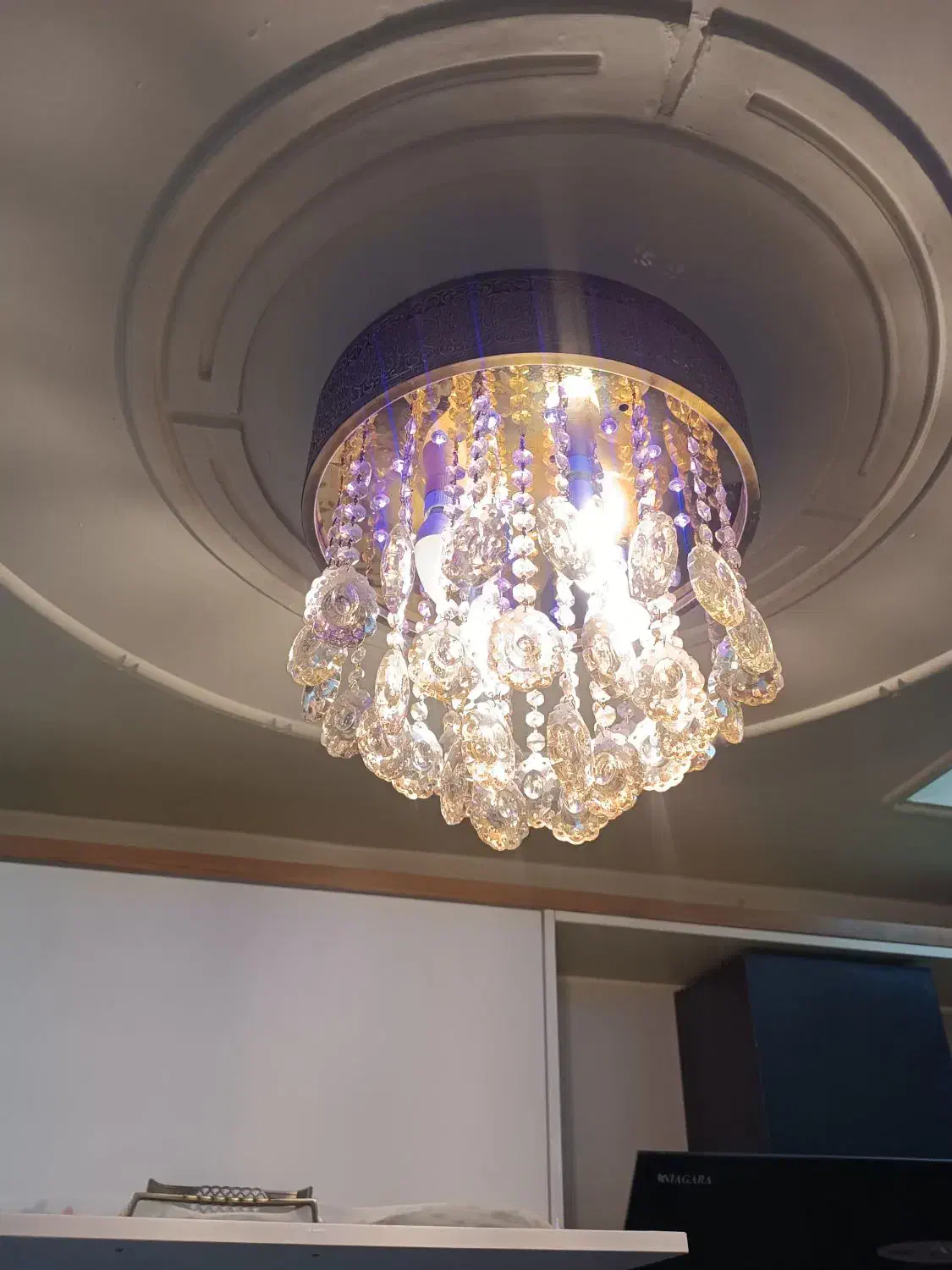 دوعدد لوستر|لوستر و چراغ آویز|شهریار, شهرک وائین|دیوار