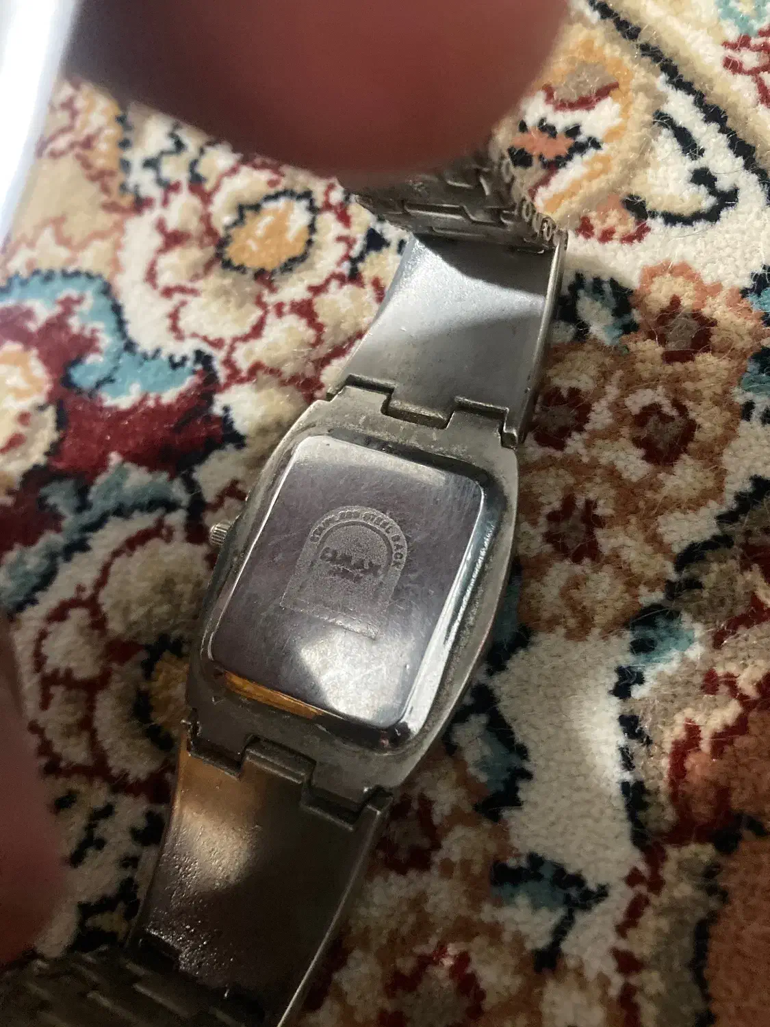 ساعت اوماکس (omax)قدیمی بند استیل|ساعت|ارومیه, |دیوار