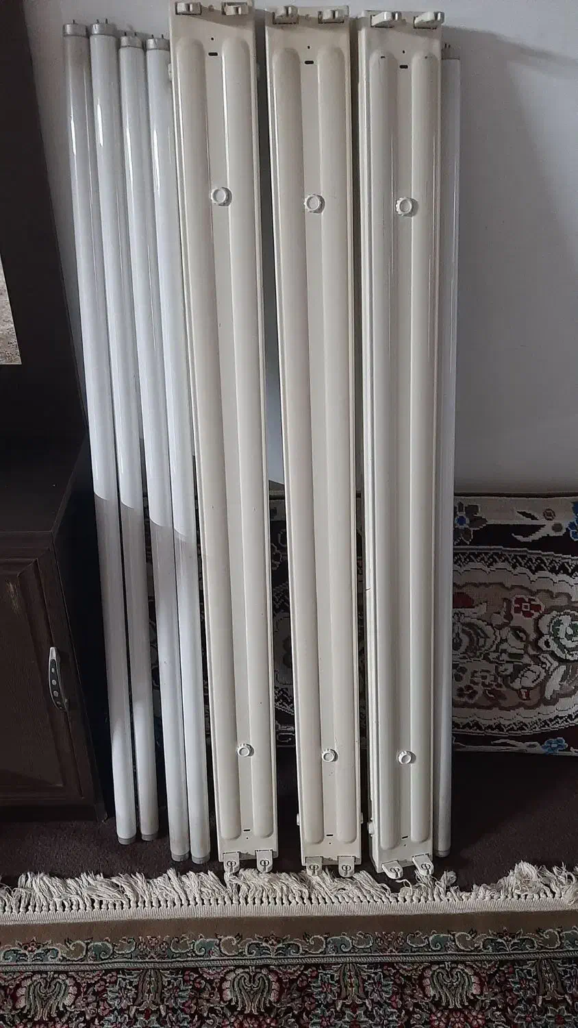 مهتابی دو قلو وتکی|لامپ و چراغ|قائمشهر, |دیوار