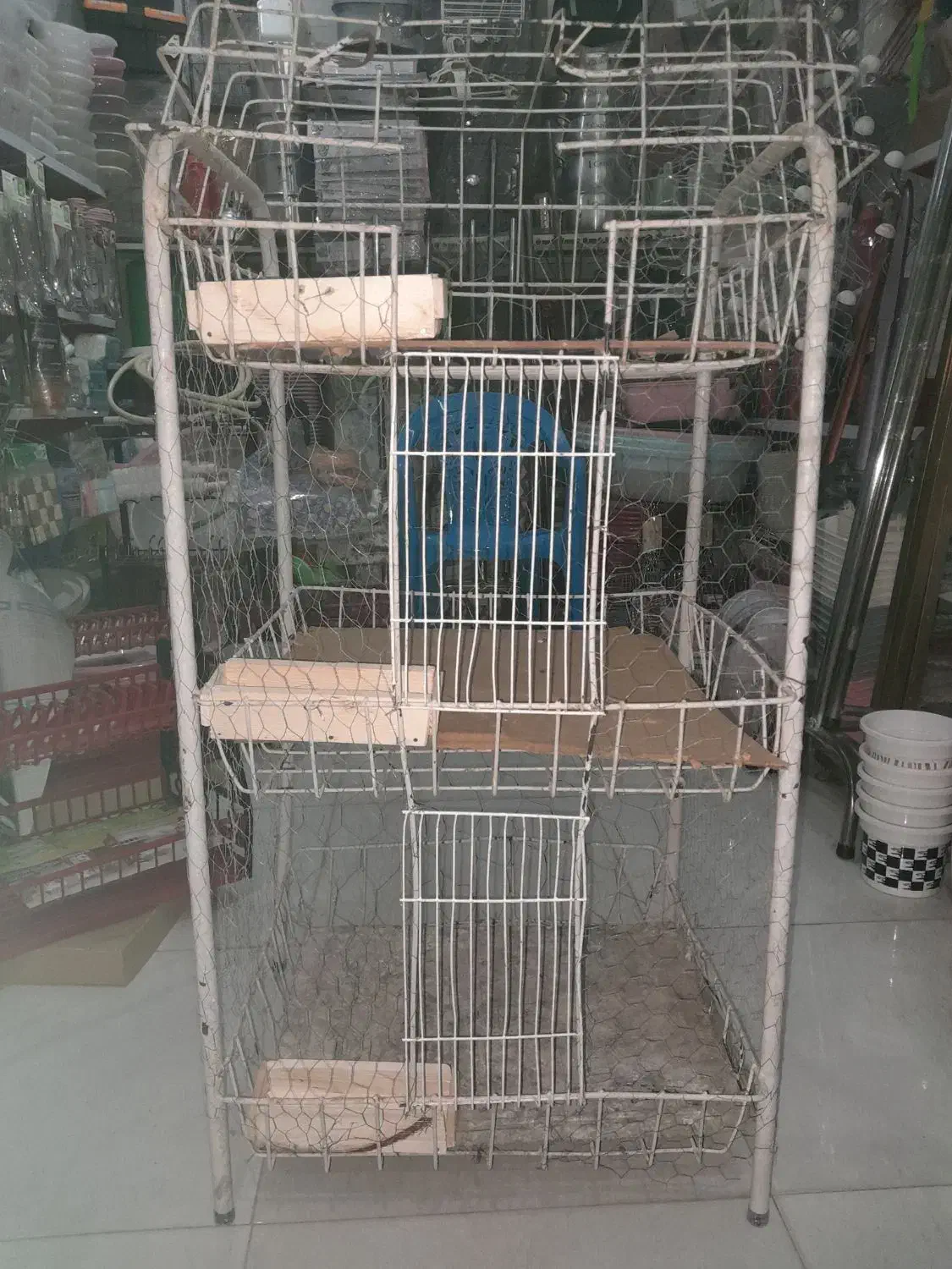 جفتـ گاه کبوتــر ۳طبقه ابعاد ۴۵/۴۰|لوازم جانبی حیوانات|بندرعباس, |دیوار