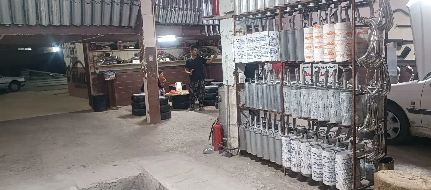 اگزوز هدرز فولاد ساینانیسان کاتالیست منبع ایرانشهر|قطعات یدکی و لوازم جانبی|ایرانشهر, |دیوار