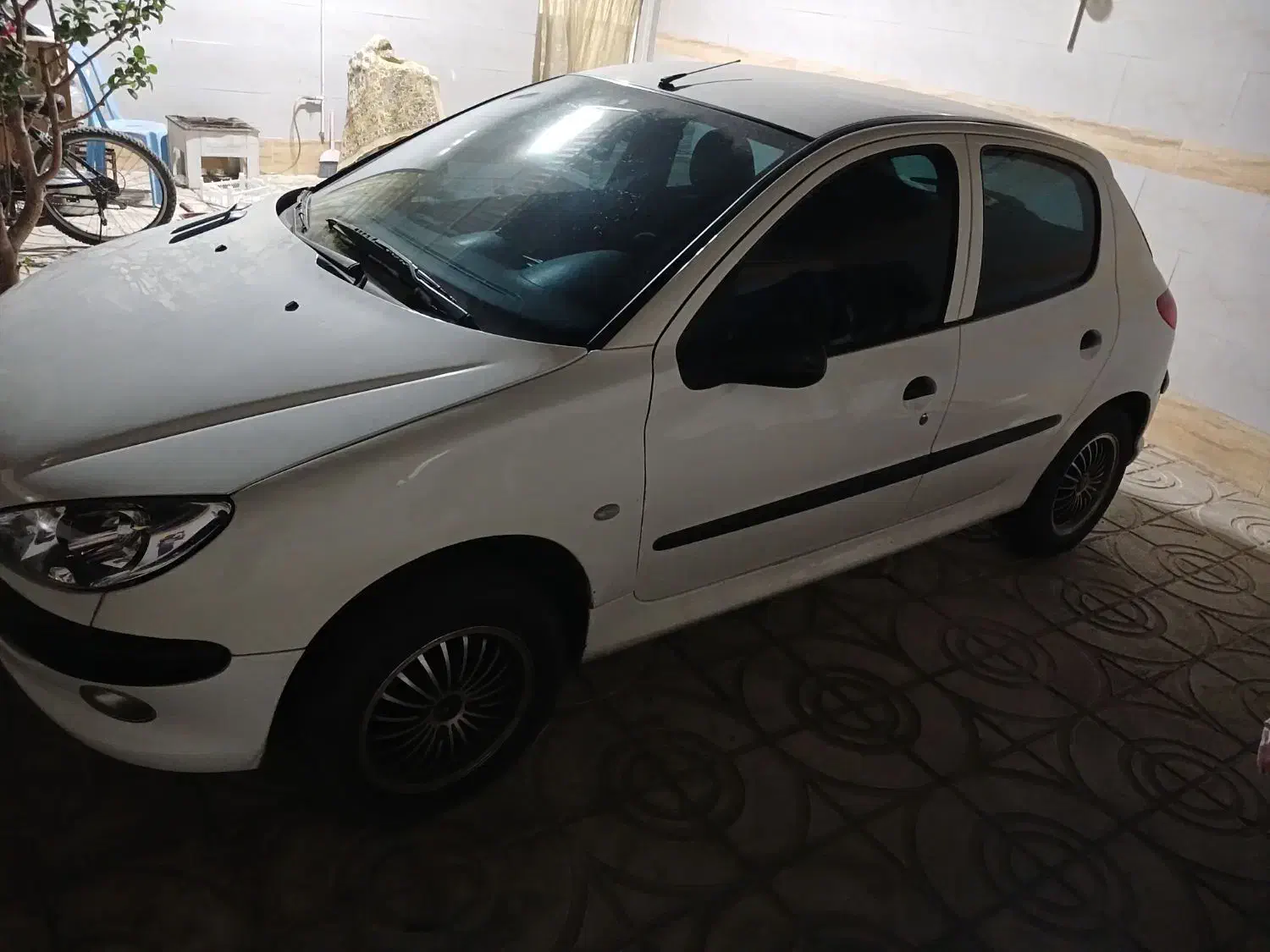 ماشین ۲۰۶ سفید|خودرو سواری و وانت|محمدشهر, ولدآباد|دیوار