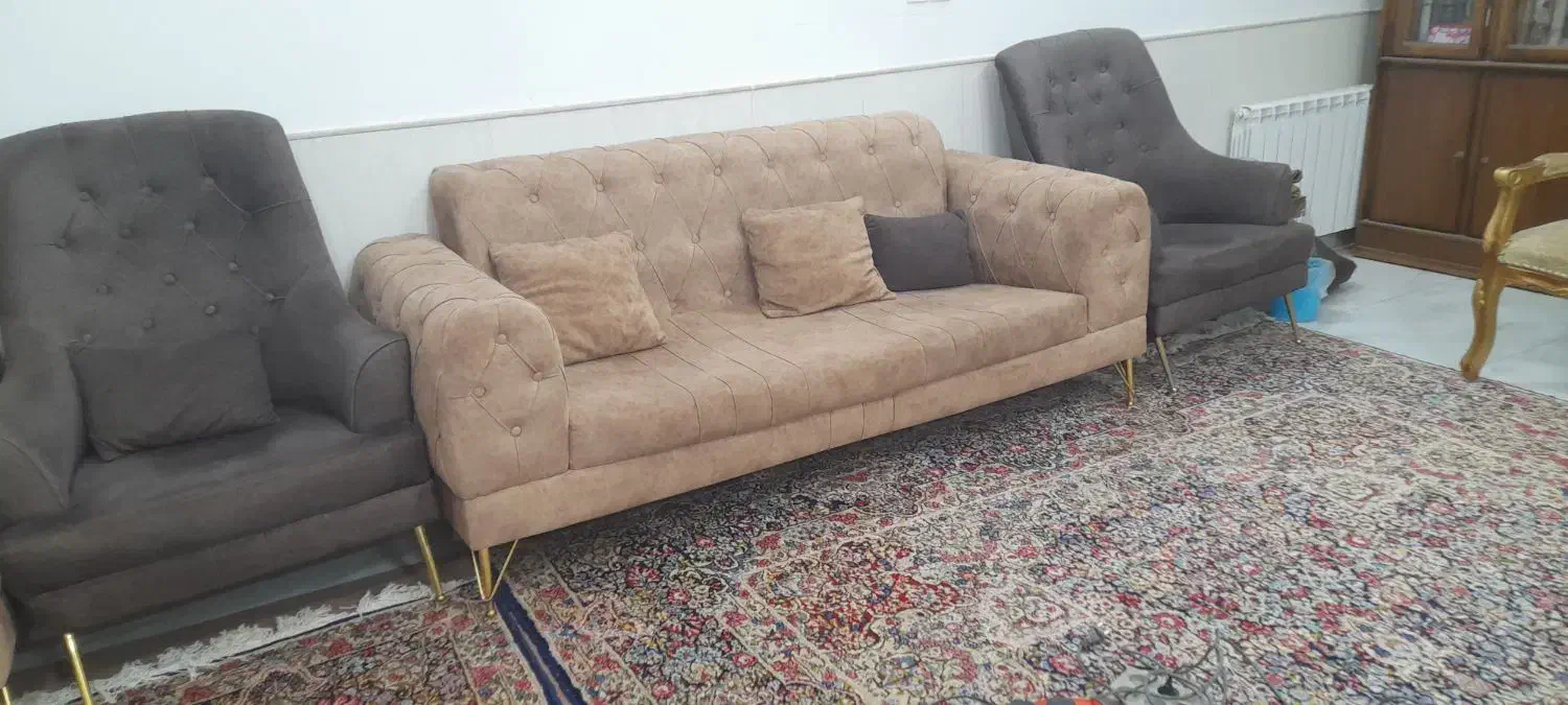 مبل دسته دوم|مبلمان خانگی و میز عسلی|رفسنجان, |دیوار