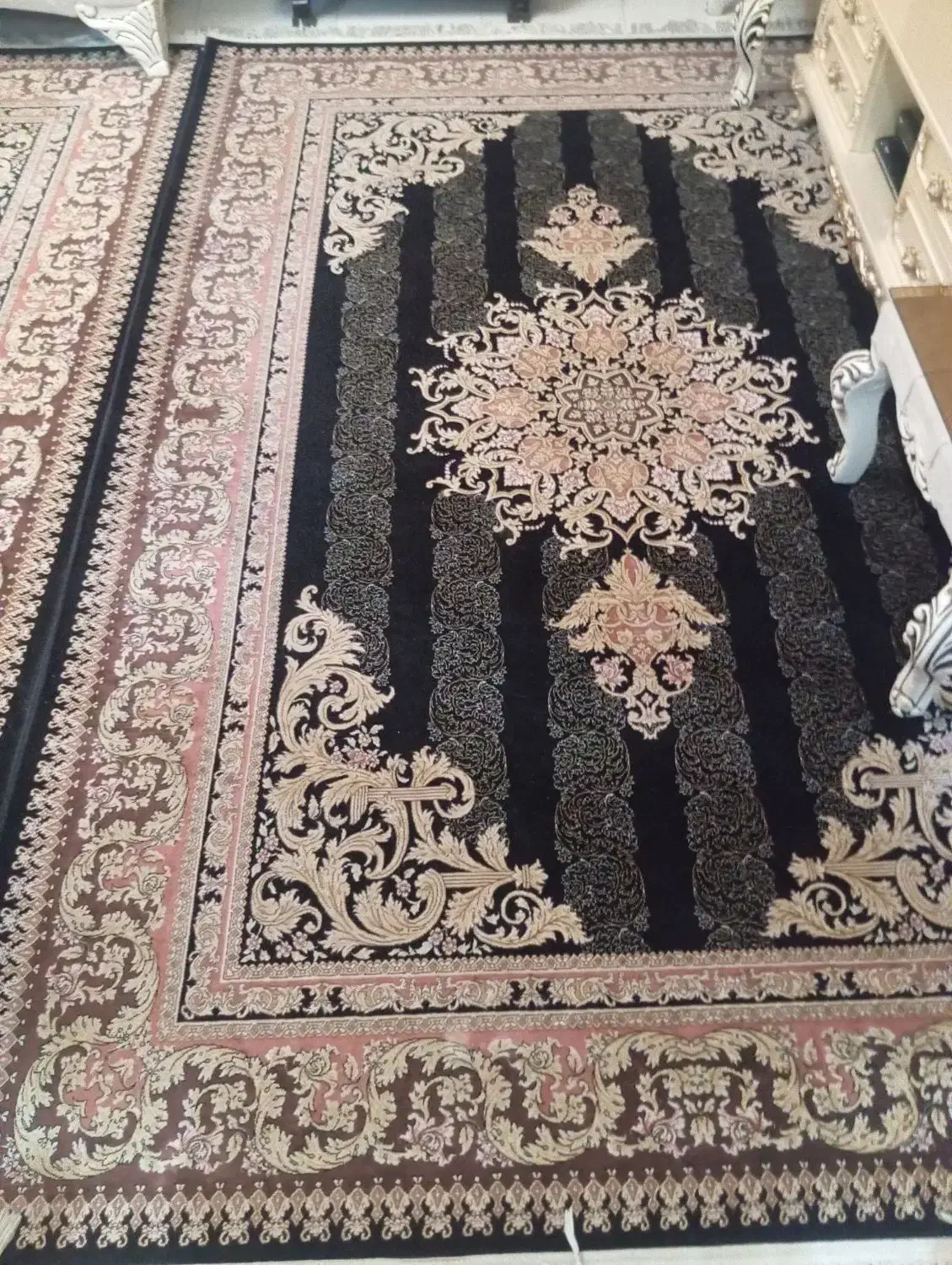 فرش فرحی۱۲.۹و۶متری 100درصدنخ خاص وزیبا|فرش|رباطکریم, مسکن مهر آبشناسان|دیوار