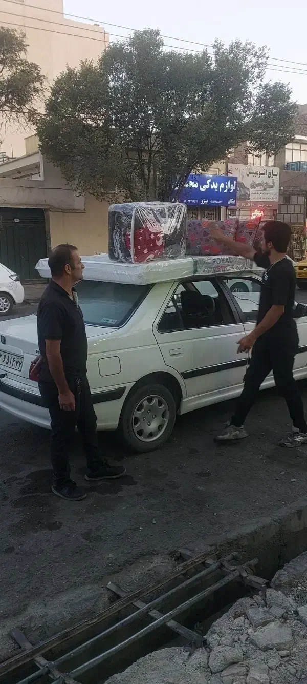 قصر تشک با خرید تشک روتختی بالش پتو هدیه بگیر|تشک تختخواب|مشهد, پروین اعتصامی|دیوار