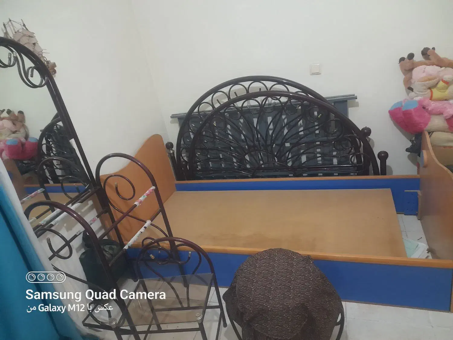 تخت|تخت و سرویس خواب|پرند, فاز ۵|دیوار