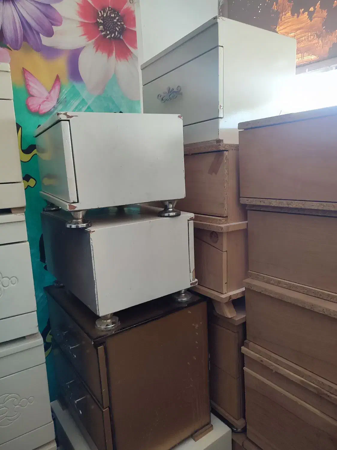 کمد کشو دار سالم با قیمت مقطوع|جاکفشی، کمد، دراور|قم, نوبهار|دیوار