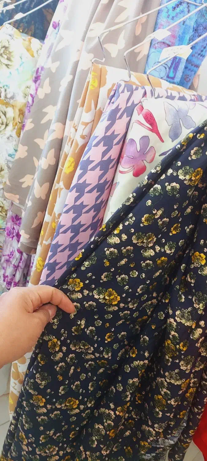 پارچه کرپ و نخی حراج واقعی فقط ۱۹۷|لوازم خیاطی و بافتنی|یاسوج, |دیوار