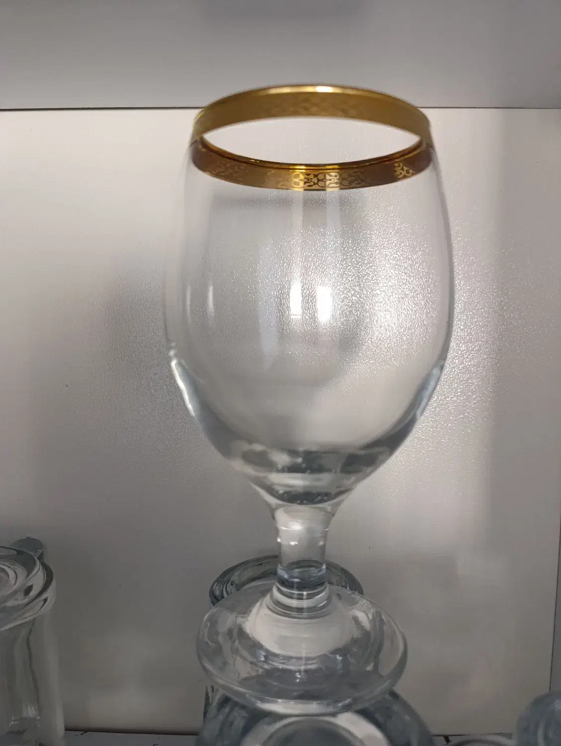 جام لبه طلایی پاشاباغچه|ظروف سرو و پذیرایی|شاهین‌شهر, گرگاب|دیوار