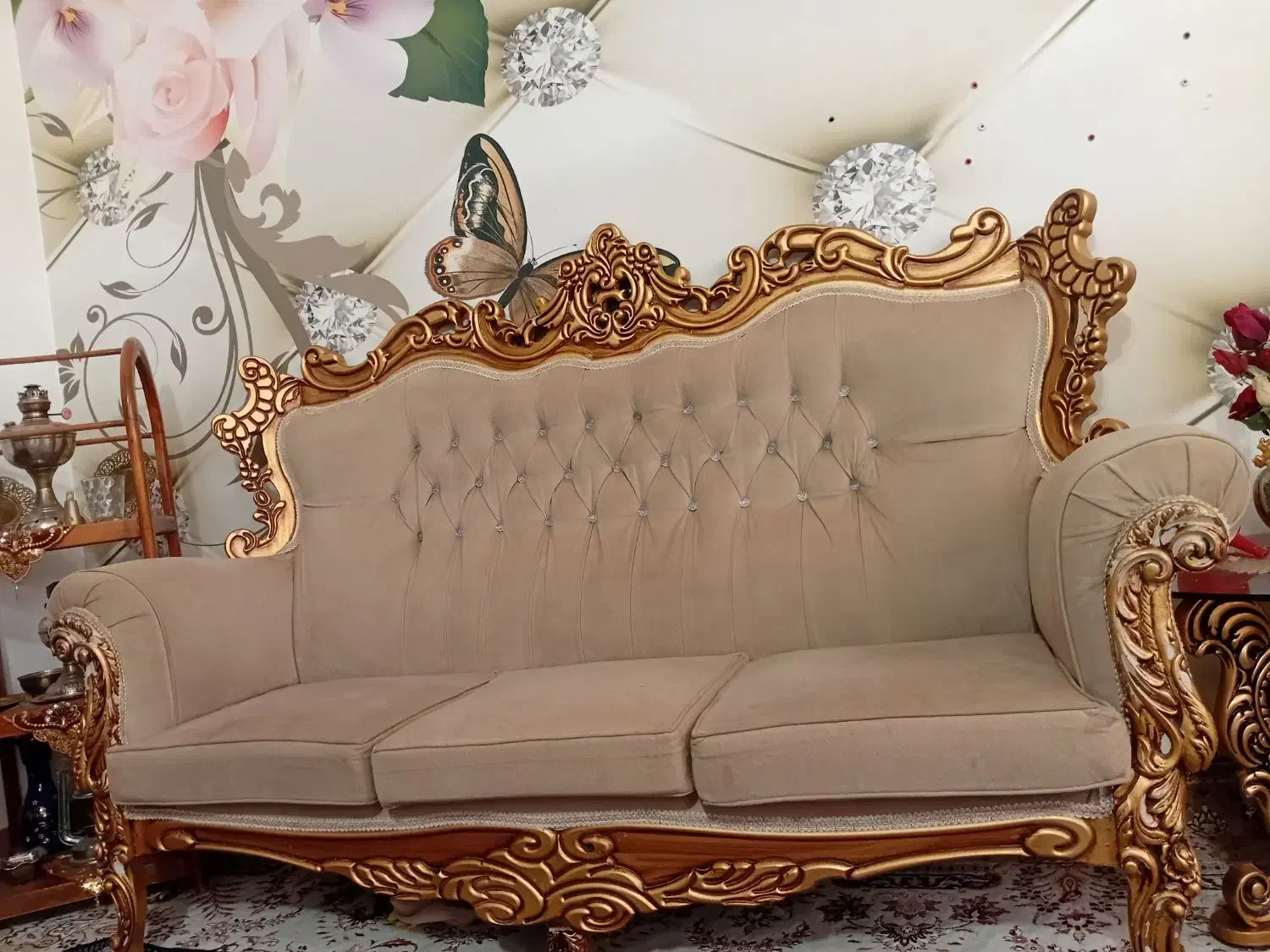 مبل سلطنتی|مبلمان خانگی و میز عسلی|بیرجند, |دیوار