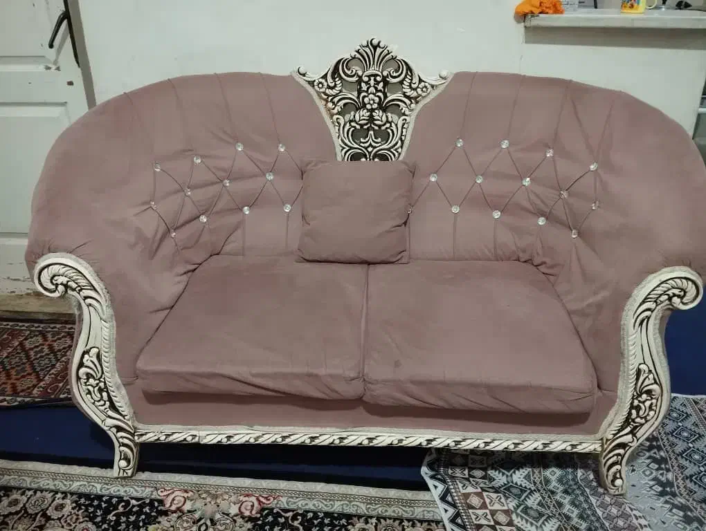 مبل 7 نفره|مبلمان خانگی و میز عسلی|اسلامشهر, شهرک مهدیه|دیوار