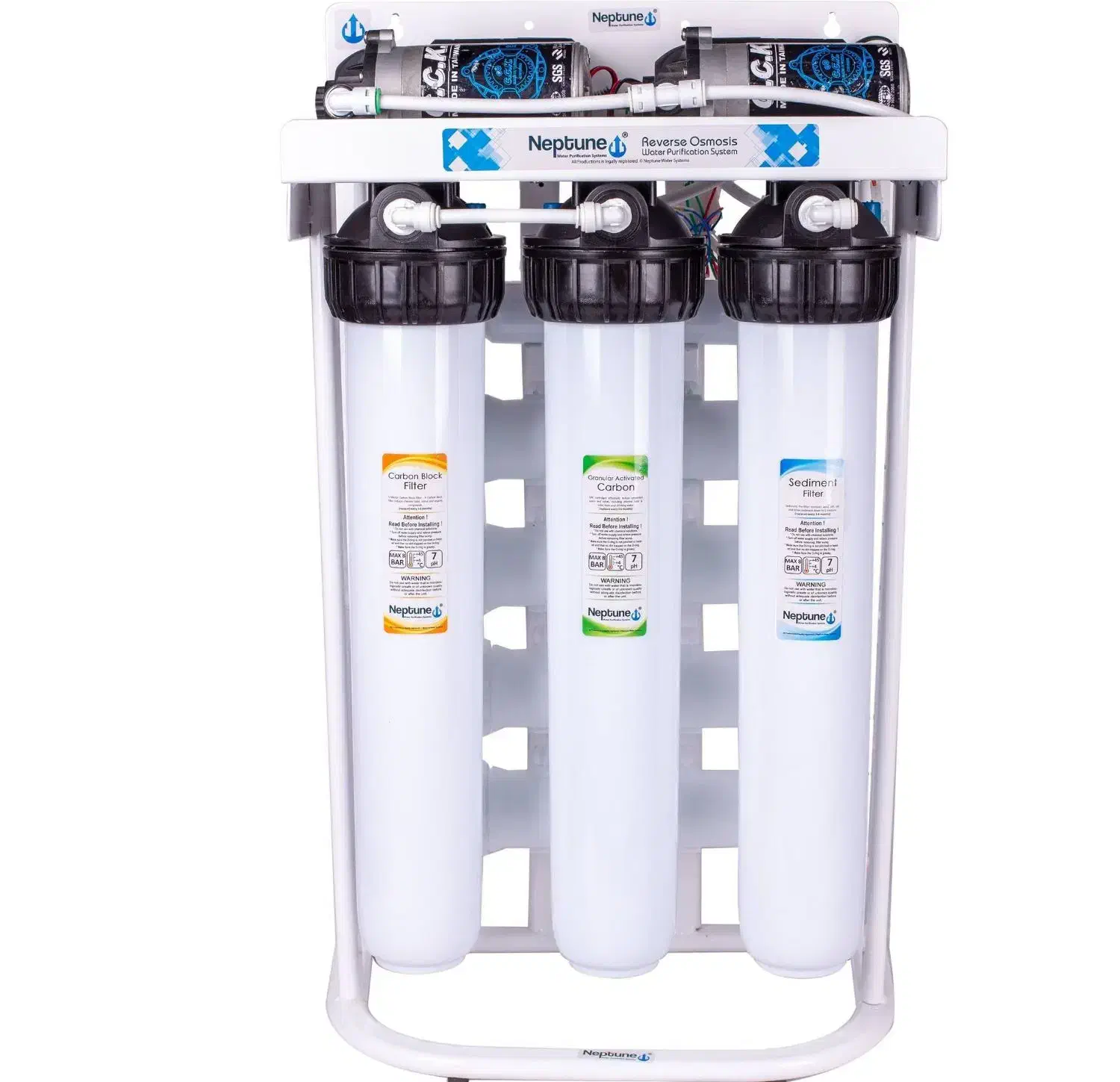 تصفیه آب نیمه صنعتی ۴۰۰ گالن نپتون|آب‌سردکن و تصفیه آب|خمینی‌شهر, |دیوار