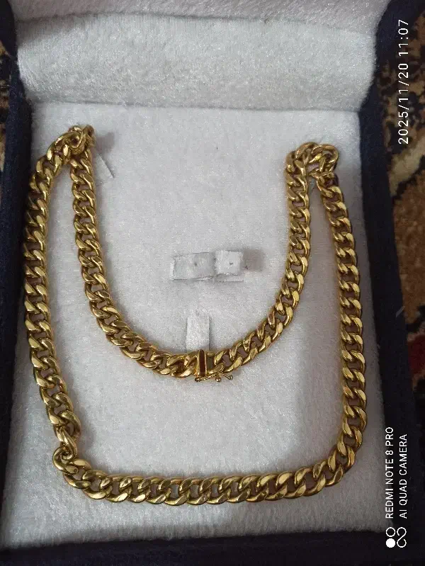 گردنبند کارتیر محکم و سالم .120 بالای خام|جواهرات|خرمآباد, |دیوار