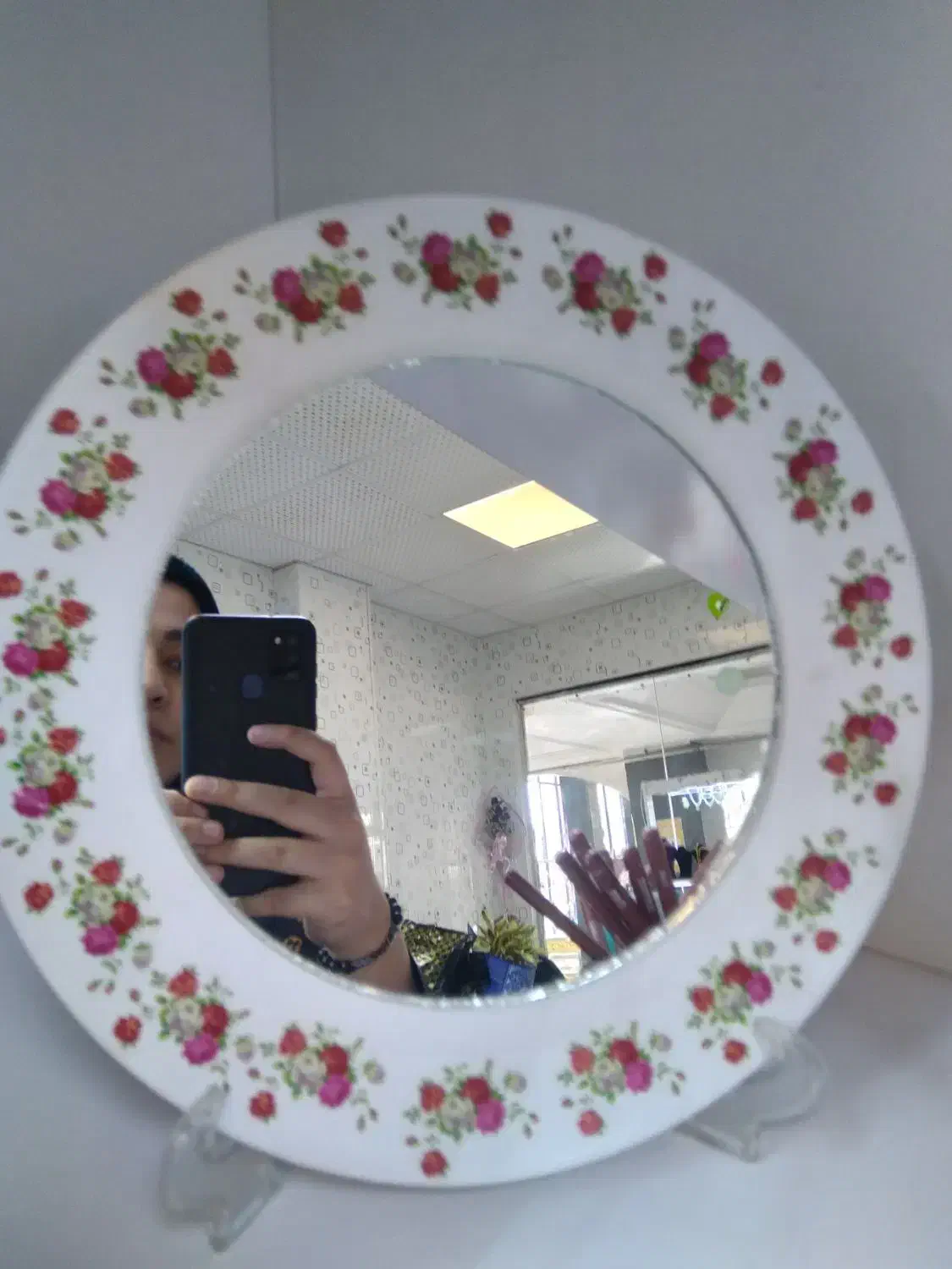 آینه سفالی|آینه|شاهرود, |دیوار