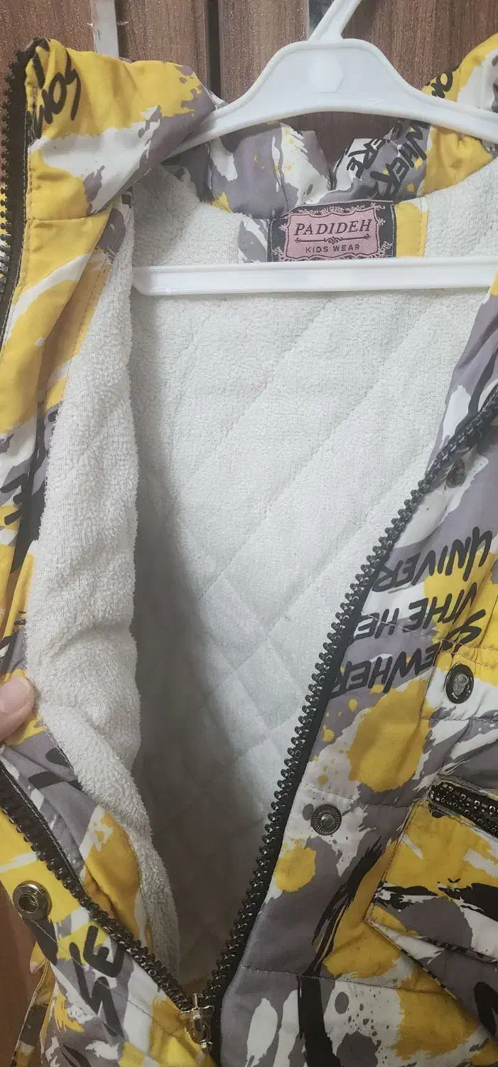 کاپشن گرم کلاه دار|کفش و لباس بچه|تهران, شهرک هما|دیوار