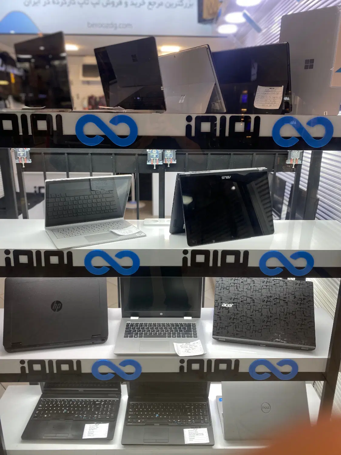 انواع لپتاپ استوک asus Lenovo Hp dell surface|رایانه همراه|تهران, میرداماد|دیوار