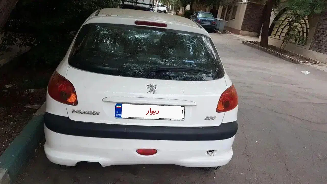 206 تیپ 2 مدل ۱۳۸۸|خودرو سواری و وانت|اصفهان, ملکشهر|دیوار