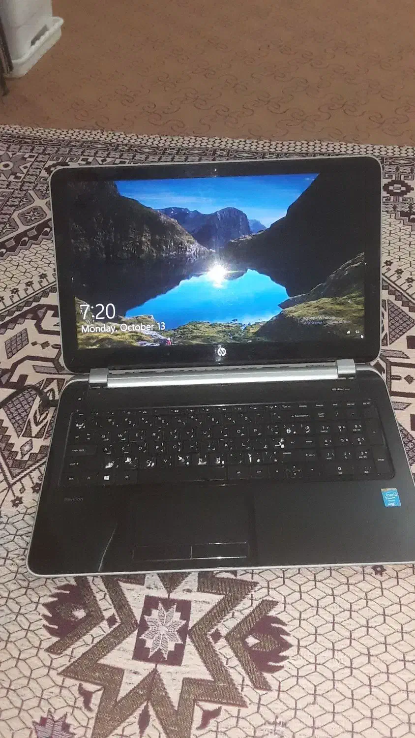 لپتاب hpکرای ۷|رایانه همراه|ملکان, |دیوار