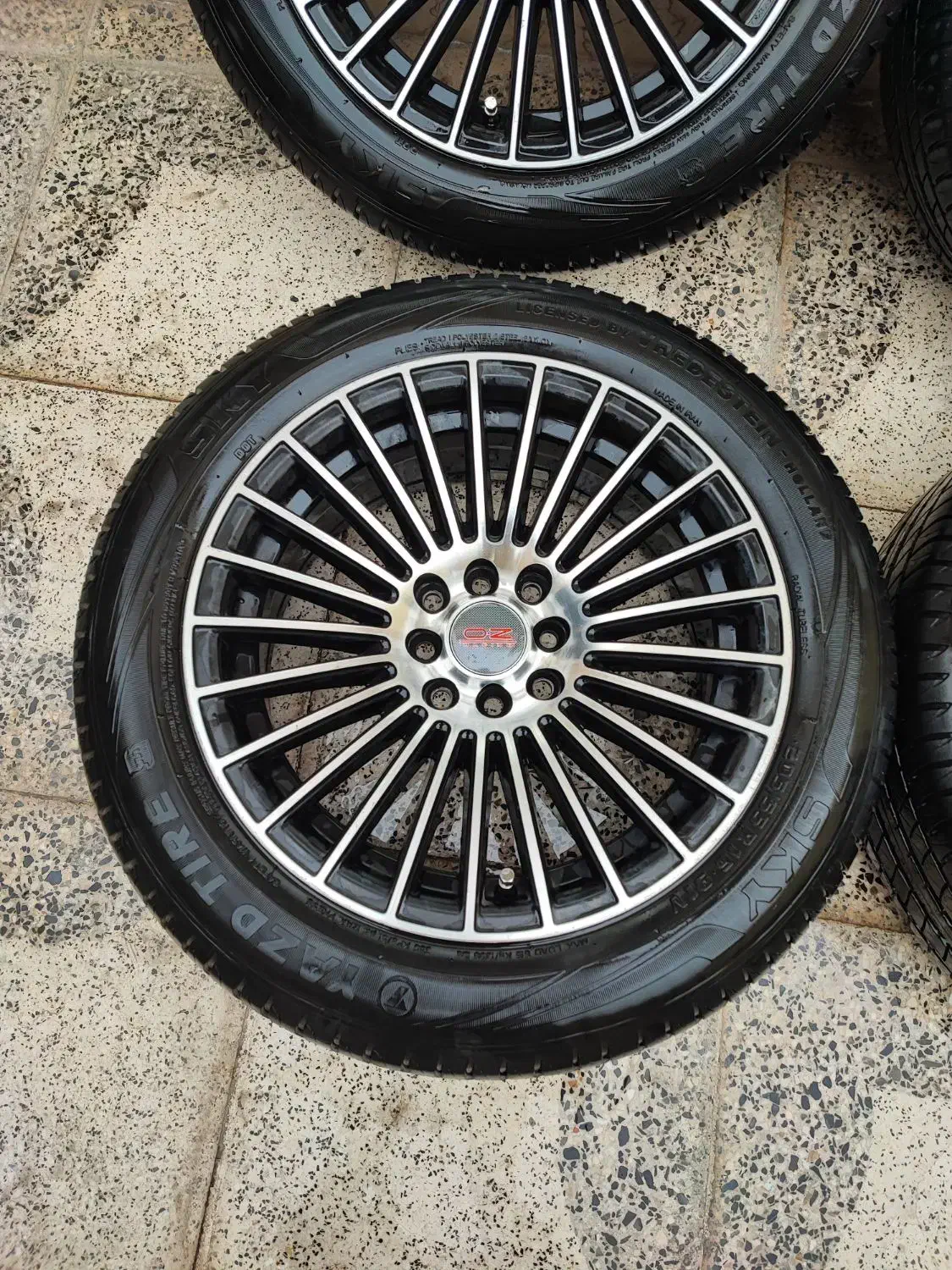 رینگOZ شاهین مگان L90 لیفانmvm مزدا323 لاستیک80%|قطعات یدکی و لوازم جانبی|اصفهان, دهنو|دیوار