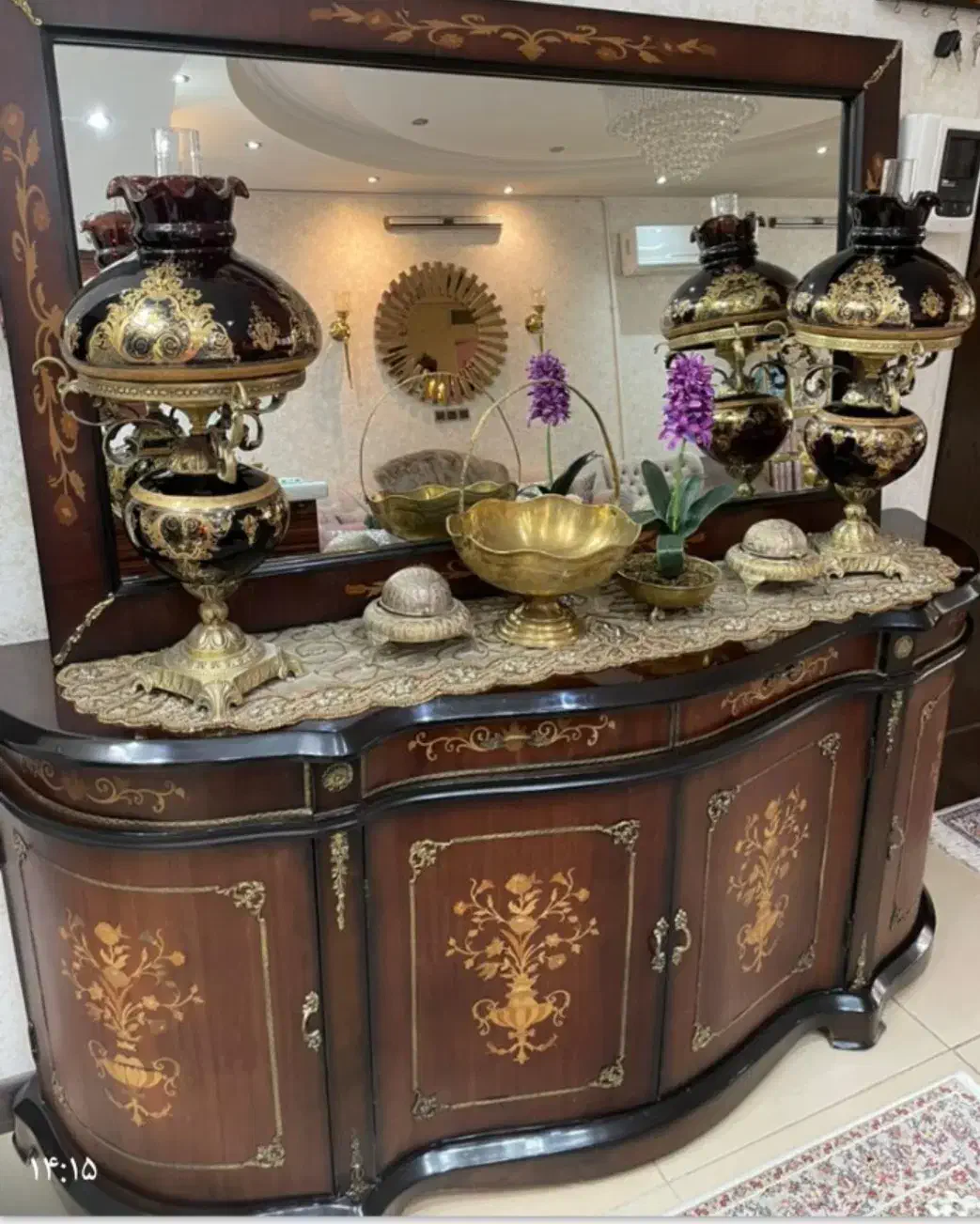 ویترین وکنسول|بوفه، ویترین، کنسول|تفت, |دیوار