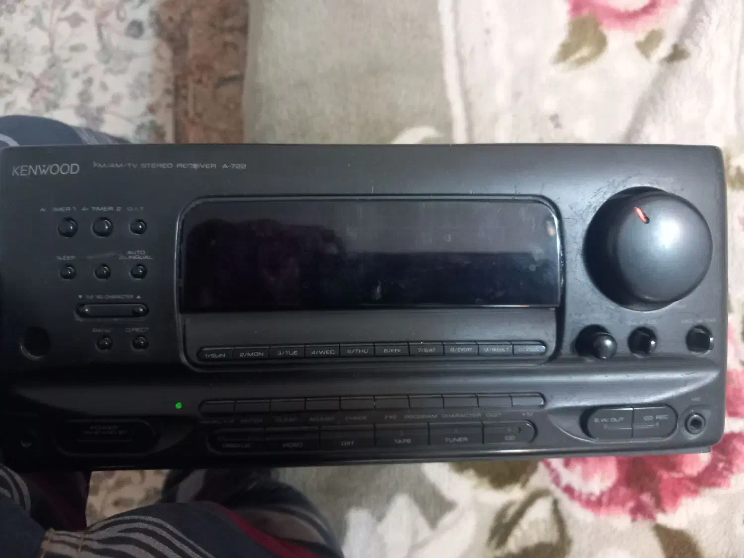 آملی فایر استوک KENWOOD ژاپنی اصل 110 ولت|سیستم صوتی خانگی|شیراز, شهرک والفجر|دیوار