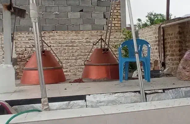 دیگ گلابگیری تانکر سماور کلمن صندلی|فروشگاه و مغازه|کاشان, شهرک خاتم الانبیا (مسکن ملی کاشان)|دیوار