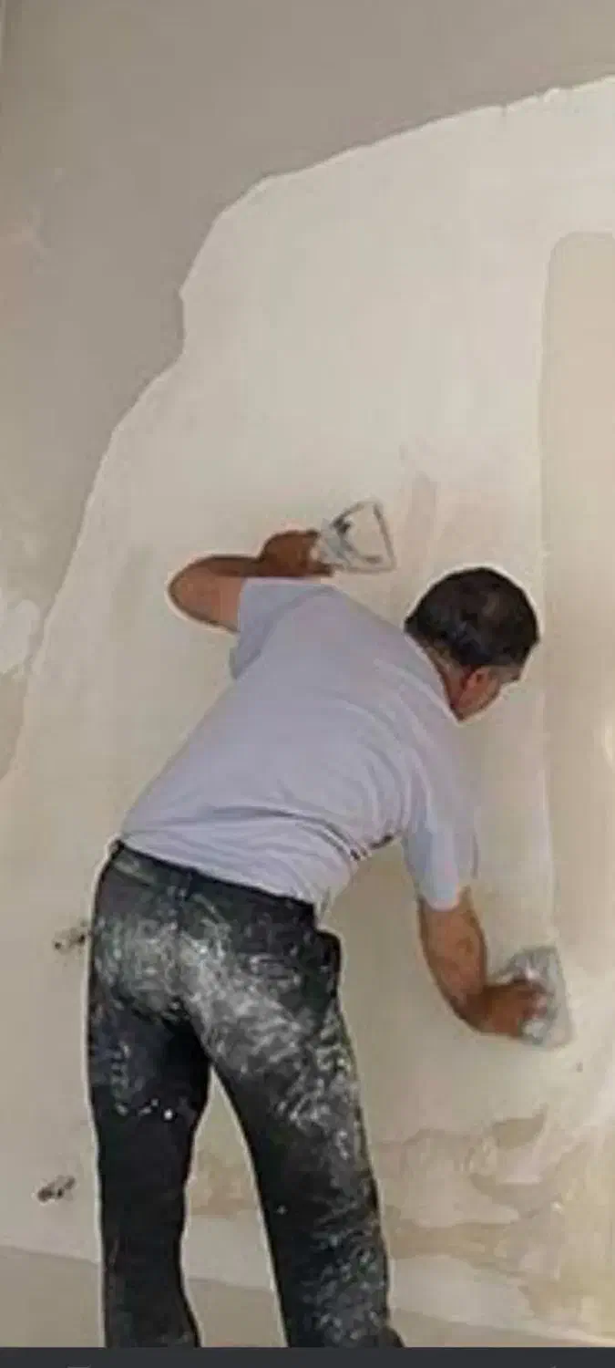 گچ کاری.سیمان کاری.سرامیک.تضمینی|خدمات پیشه و مهارت|سرپل ذهاب, |دیوار